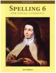 Spelling 6 for Young Catholics (key in book)